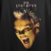 Lost Boys David Face Art Crew Neck Short Sleeve Women's Black Crop T-shirt - 2 of 3