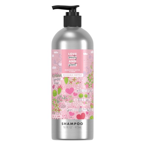 Love Beauty and Planet Murumuru Butter & Rose Shampoo In Reusable Pump Bottle - 16 fl oz - image 1 of 4