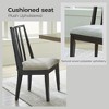 Signature Design by Ashley Galliden Curved Back Dining Chair, Set of 2, Black - 4 of 4