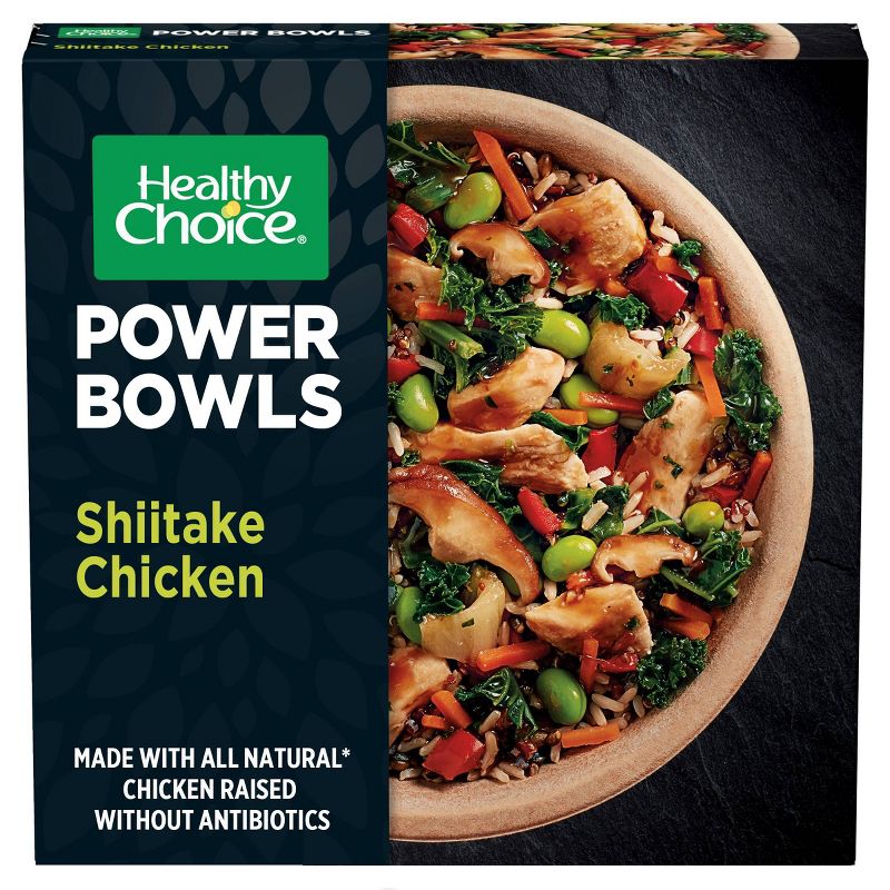 Healthy Choice Power Bowls Frozen Shiitake Chicken - 9.25oz, 1 of 5