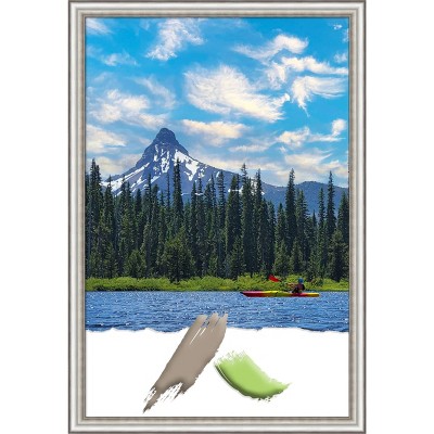 Amanti Art Salon Silver Narrow Picture Frame