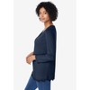 Woman Within Layered-Look Lace Trim Tee - 4 of 4