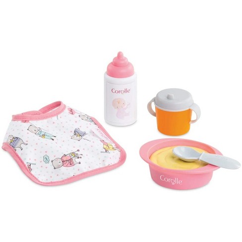 Corolle Baby Doll Pretend Play Mealtime Set Target