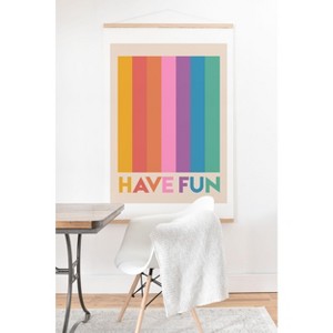 Showmemars Vintage Rainbow Have Fun Art Print and Hanger - Society6 - 1 of 2