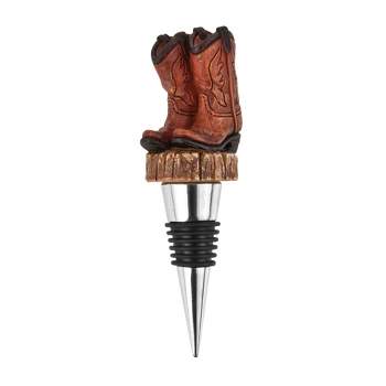 Foster & Rye Cowboy Boot Stopper, Brown Finish