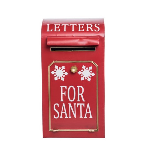 Transpac Metal Letters For Santa Mailbox Home Decorations Christmas - image 1 of 1