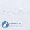 Burnout Printed Shower Curtain Seafoam 72x72 - 3 of 4