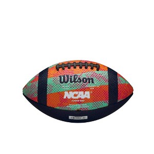 Wilson NCAA Statement Jr Football - Orange/Navy - 1 of 4