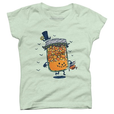 Girl's Design By Humans Halloween Jam By nickv47 T-Shirt