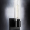Urban Ambiance Luxury Cosmopolitan Wall Sconce 12.625''H x 5''W,  Midnight Black Finish,  Tustin Collection, UHP4057 - 4 of 4