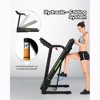 Foldable Treadmill with Incline, Electric Treadmill with Bluetooth Speaker, 3.5HP Powerful Motor, 330LBS Weight Capacity - 4 of 4