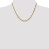 Black Bow Jewelry 3.75mm, 14k Yellow Gold, Solid Concave Anchor Chain Necklace - 2 of 4