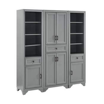 3pc Tara Pantry Set - Pantry and 2 Linen Cabinets -  Crosley