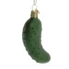 Old World Christmas Pickle  -  1 Ornament 3.75 Inches -  Owc Ornament Vegetable Fruit  -  28016.  -  Glass  -  Green - 2 of 3
