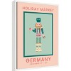 Amanti Art German Christmas Market by Leonora Jennifer of Yellow Heart Art Canvas Art Framed - 2 of 4