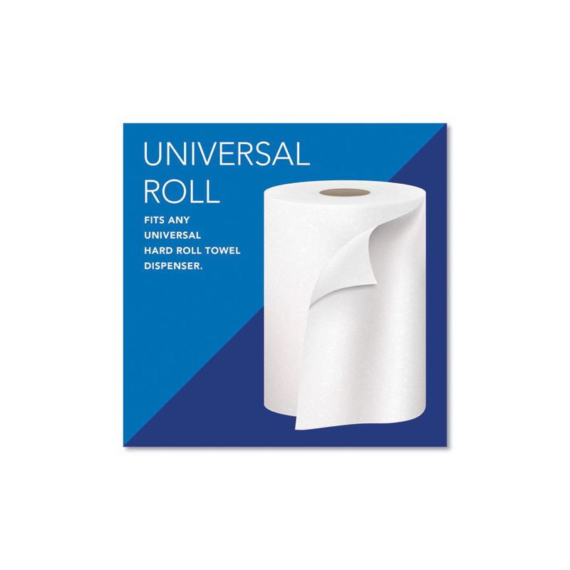 Scott Essential Hard Roll Towels for Business, Absorbency Pockets, 1-Ply, 8" x 800 ft,  1.5" Core, White, 12 Rolls/Carton, 4 of 8