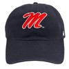 University Of Mississippi Team Logo Adult Dad Cap Navy OS - 2 of 4