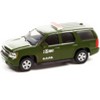 2011 Chevrolet Tahoe Police Car Matt Green "Carabineros de Chile" G.O.P.E. 1/43 Diecast Model Car by Greenlight - 2 of 3