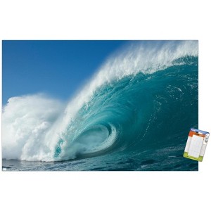 Trends International Surfing - Rolling Wave Unframed Wall Poster Prints - 1 of 4
