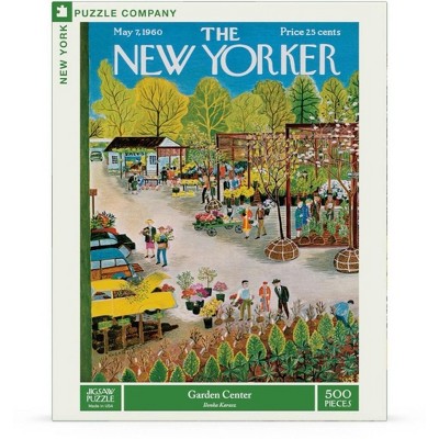 New York Puzzle Company Garden Center 500 Piece Puzzle