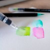 3pk 7+1 Watercolor Brush Pens - Art 101: Artist Markers, 0.4mm, Multicolored, 24 Count, Ages 6+ - 3 of 4
