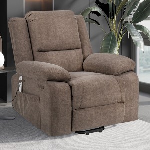 NicBex Recliner Chair Message Chair with Heating Electric Power Lift Chair with Remote Control for Elderly for Living Room - 1 of 4