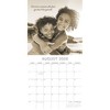 2026 Square Wall Calendar, Friendship, 16-Month Lifestyles Theme with 180 Reminder Stickers (30x30 cm) - 3 of 4