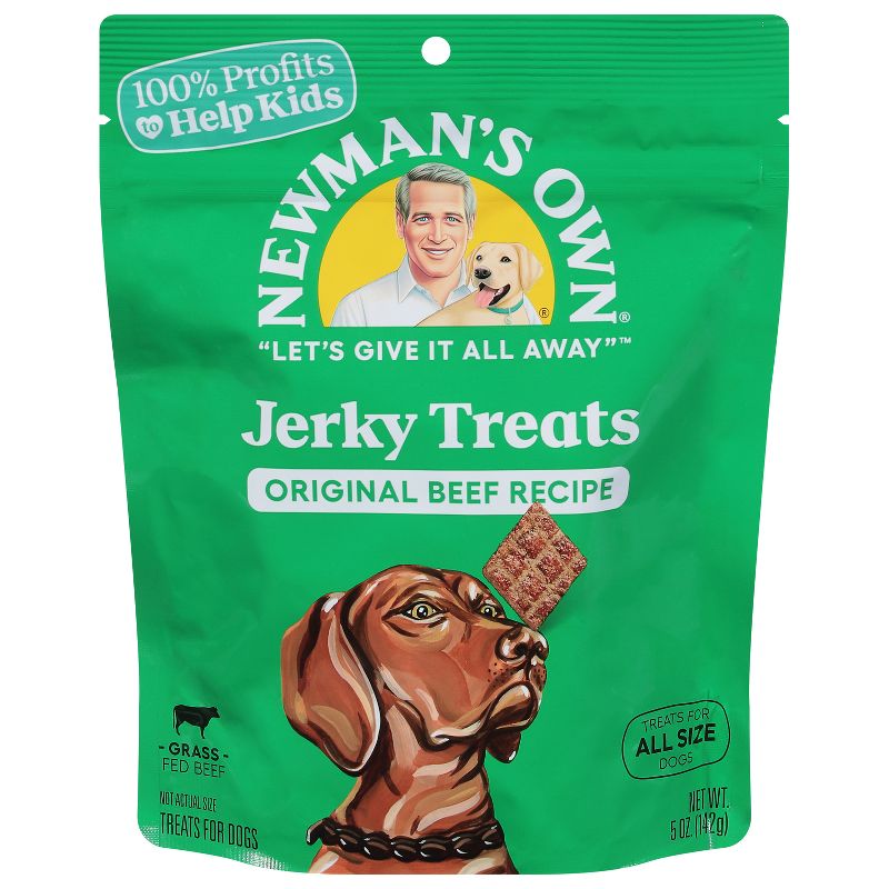 Newman&#39;s Own Beef Jerky Dog Treat - 5oz, 1 of 8