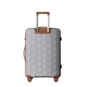 INFURNIC Bag And Luggage Sets Lightweight Hard Shell Suitcase Set 3 Piece Luggage with Rolling Wheels, Family-Friendly, Grey, 20.08"*11.81"*30.12" - 1 of 4