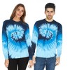 DARESAY Long Sleeve Tie Dye T-Shirt, For Men, Women And Teens (Up to 5XL) - 2 of 2