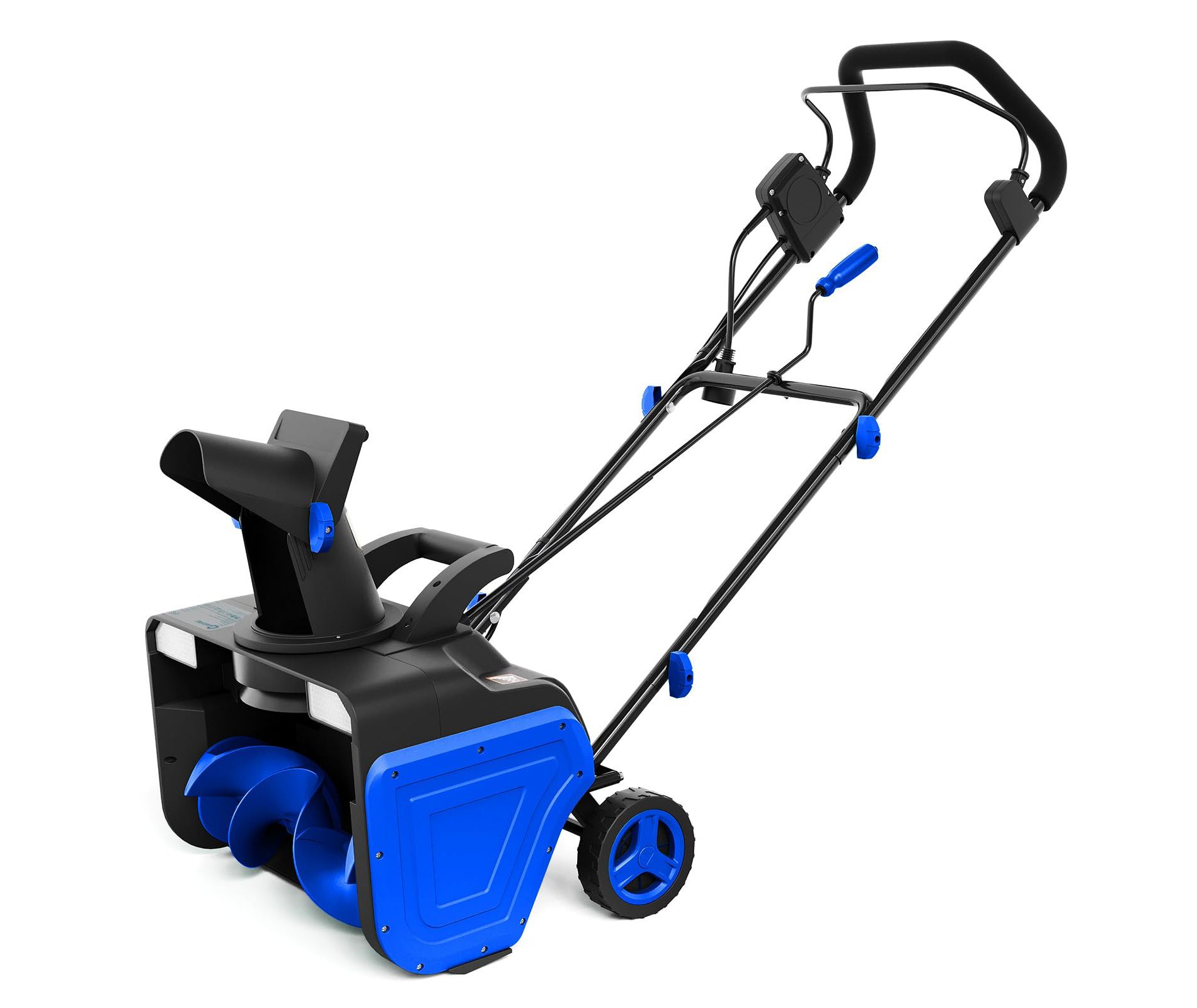 Snow Blower - 20" Width 180° Rotating Chute Walkways Driveways Snow Thrower Blaster Dual