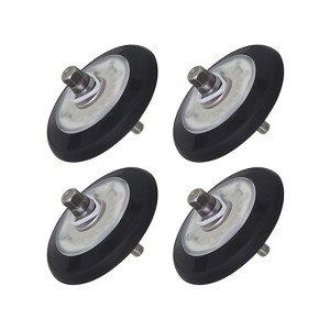 Nispira 4581EL2002C Dryer Drum Roller Assembly Compatible with LG Dryers Replace 4581EL2002A 4581EL2002B 4581EL2002D AP5688895 PS8260240, 4 Rollers - 1 of 4