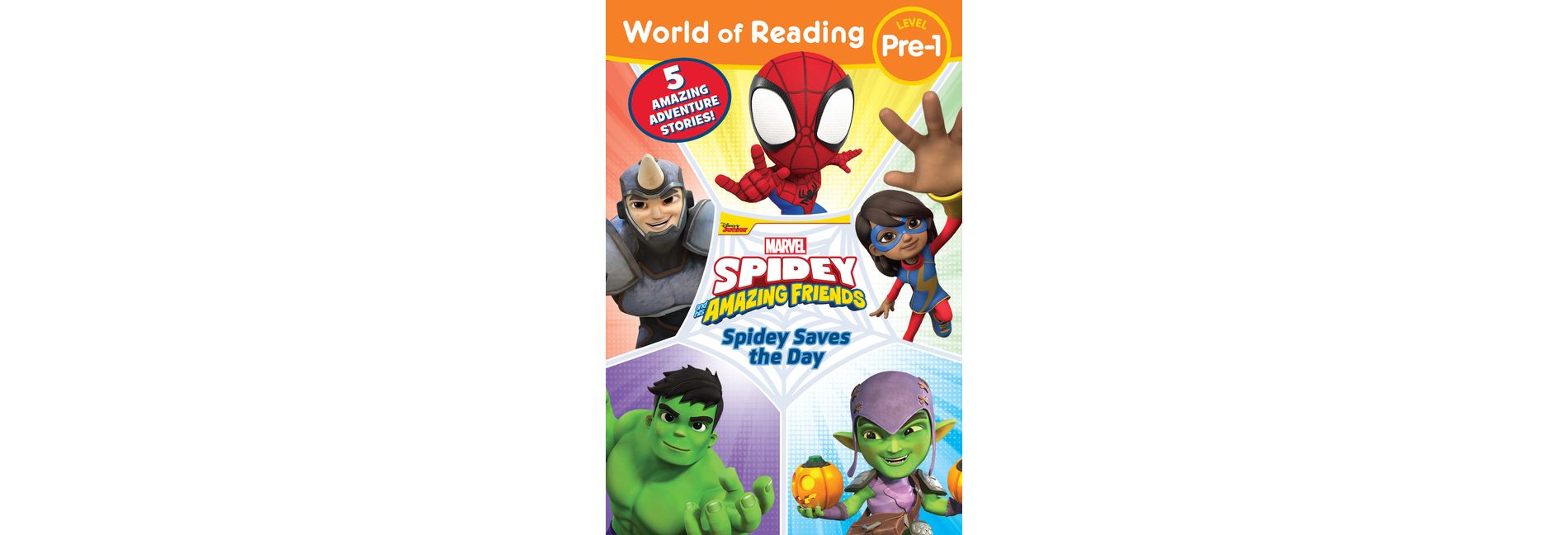 World of Reading Spidey Saves the Day - by Disney Books (Paperback)