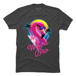 Men's Design By Humans Whoa Bro By tararisingnc T-Shirt - 1 of 4