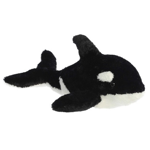 Aurora Medium Splash Flopsie Adorable Stuffed Animal Black 12" - image 1 of 4