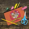 Looney Tunes Group Makeup Cosmetic Bag Organizer Pouch - 2 of 4