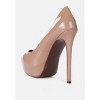 Pismis Patent Faux Leather Stiletto Pumps Women - 3 of 4