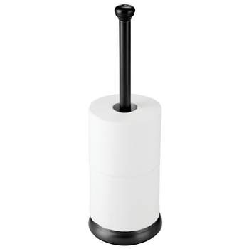 Three Roll Smart Accessories Neverrust Toilet Paper Holder Black - Zenna  Home : Target