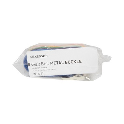 McKesson Gait Belt with Metal Buckle, 60 Inch Length