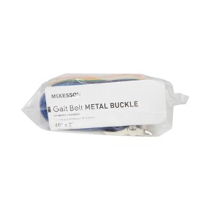 McKesson Gait Belt with Metal Buckle, 60 Inch Length - 1 of 3