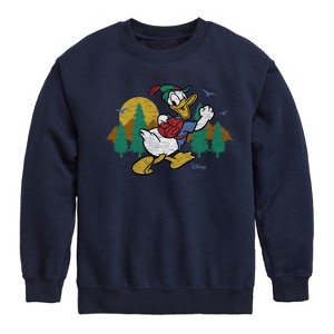 Boys' - Disney - Mickey & Friends Graphic Long Sleeve Fleece Sweatshirt - 1 of 4