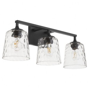 Quorum Lighting Eldorado 3 - Light Vanity in  Matte Black - 1 of 1