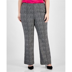bar III Womens Herringbone Side Slit Casual Trouser Pants - 1 of 1