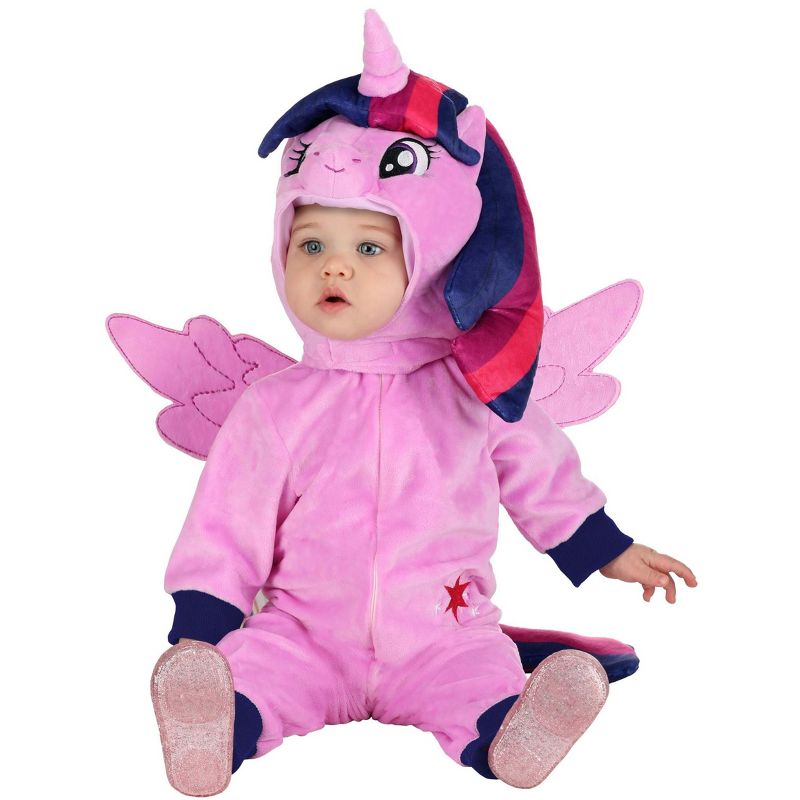 HalloweenCostumes.com Twilight Sparkle My Little Pony Infant Costume, 4 of 6