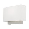 Livex Lighting Meridian 1 - Light Wall Light in  Brushed Nickel - 4 of 4