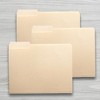 School Smart Manila File Folders, Legal Size, 1/5 Cut Tabs, Pack of 100 - 4 of 4