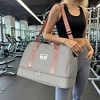 Luupatchy Three-dimensional Diamond Patterned Travel Bag, Dry Wet Separation , for Travel, Fitness Yoga, Weekend Tote Overnight Bag - 3 of 4