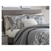 Dark Gray Branches Comforter Set Twin City Scene Target