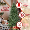 SKRAN 6FT Pine Artificial Christmas Tree, with 1168 Branch Tips and Sturdy Metal Stand for Indoor Christmas Decoration - 4 of 4