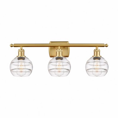 Rochester - 3 Light Bath Vanity In Industrial Style-8.88 Inches Tall and 25.88 Inches Wide